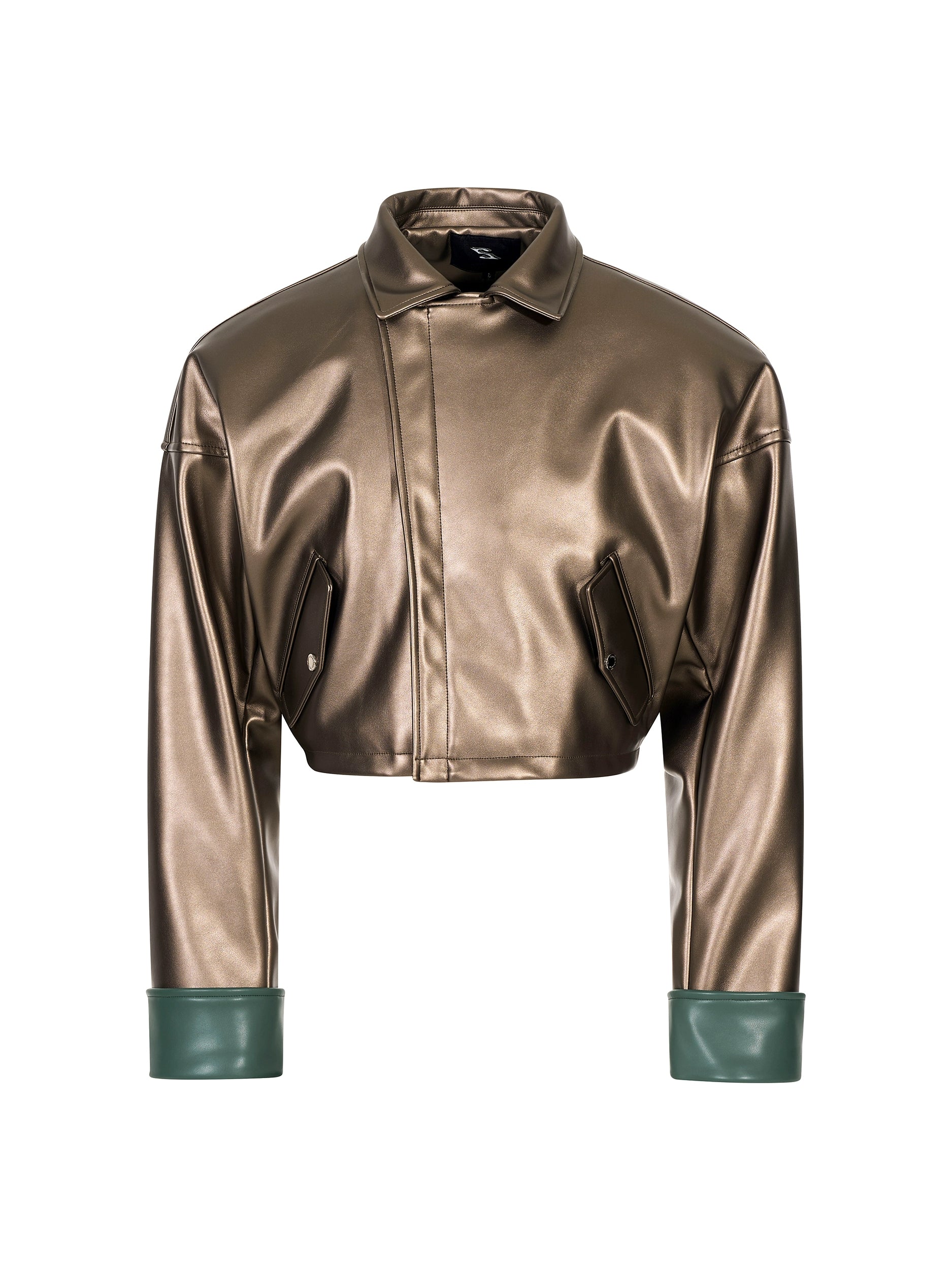 Alloy Cropped Moto Jacket