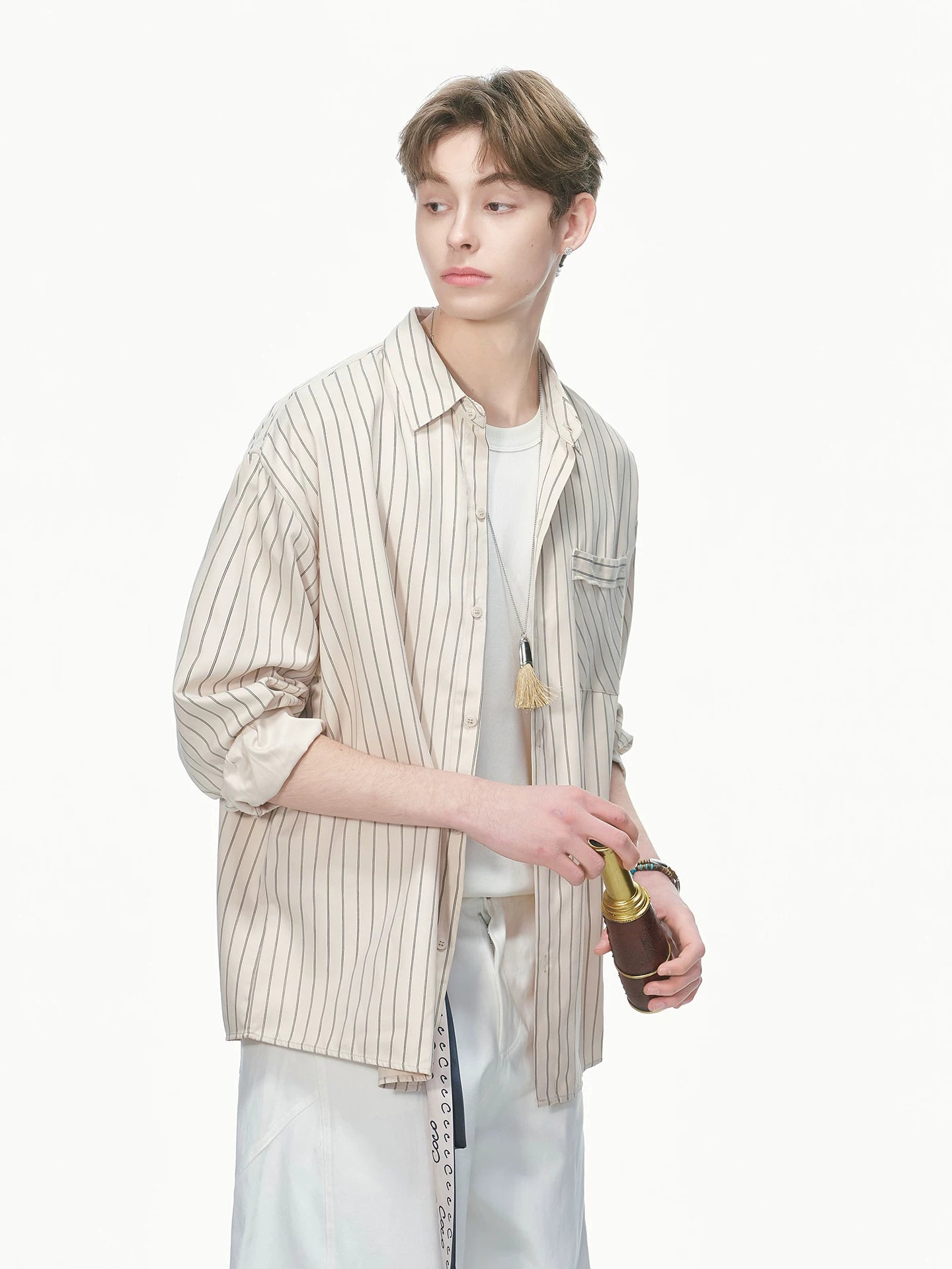 Coastline Vertical Stripe Easy Shirt
