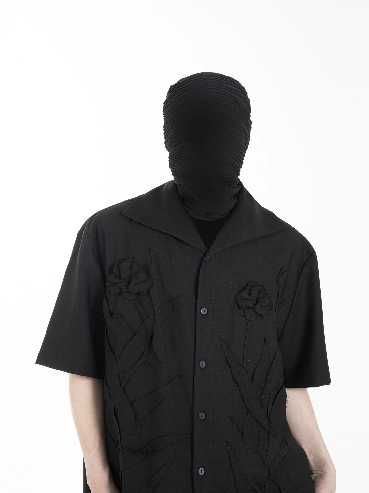 Obsidian Bloom Relief Camp Shirt
