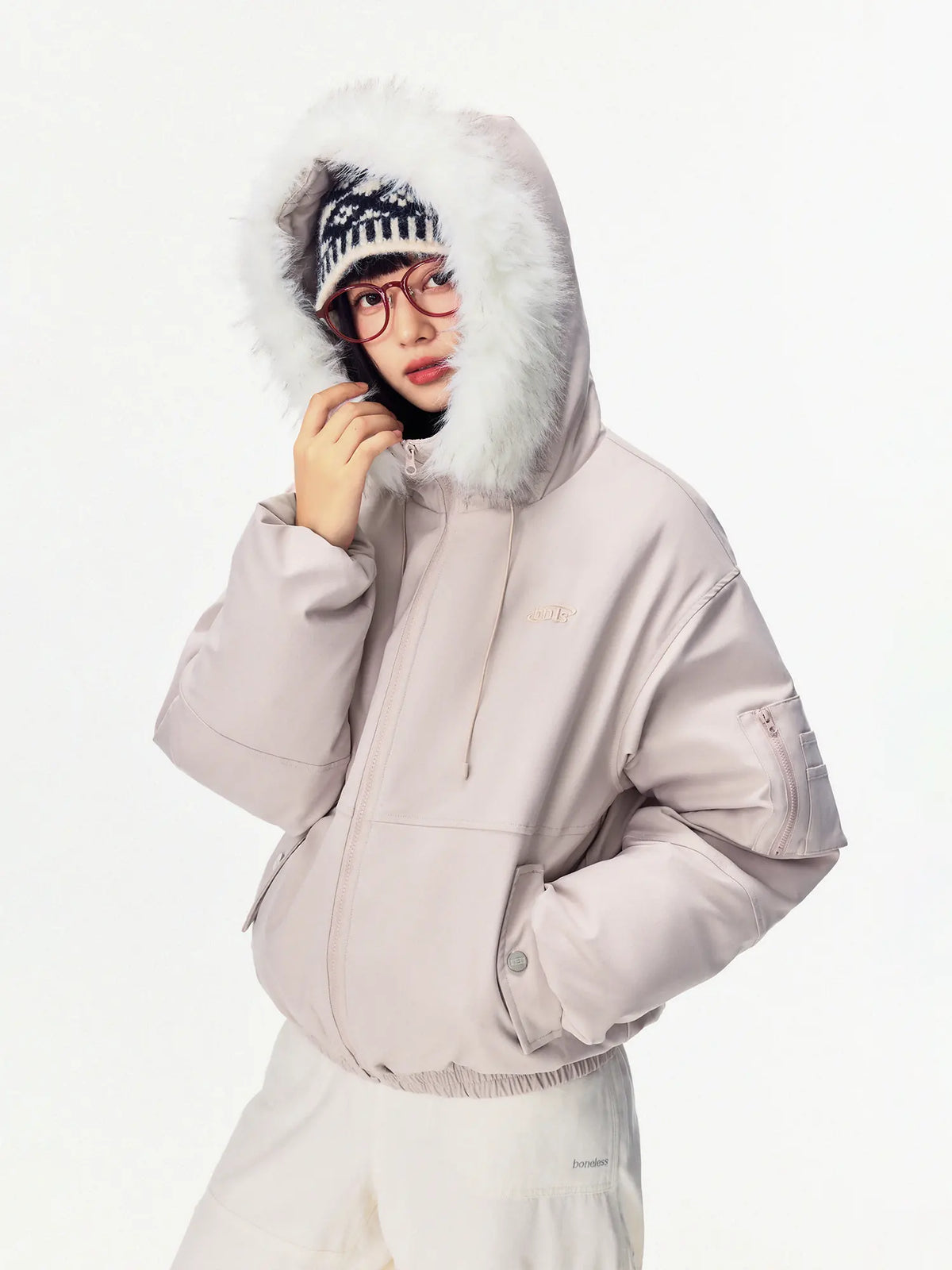 Airhaven Fur-Trim Down Jacket