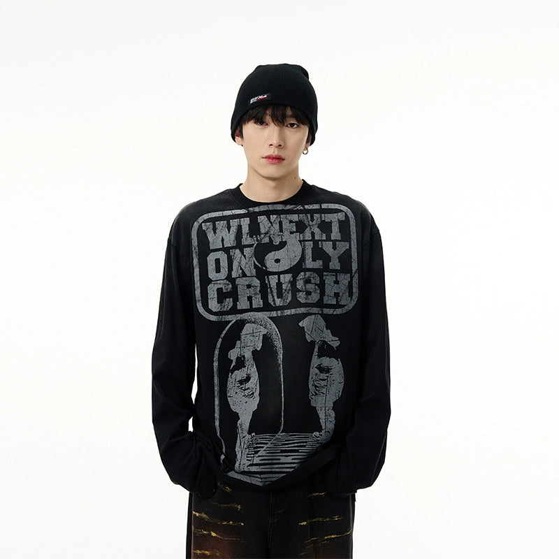 Yin Yang Crush Graphic Sweatshirt