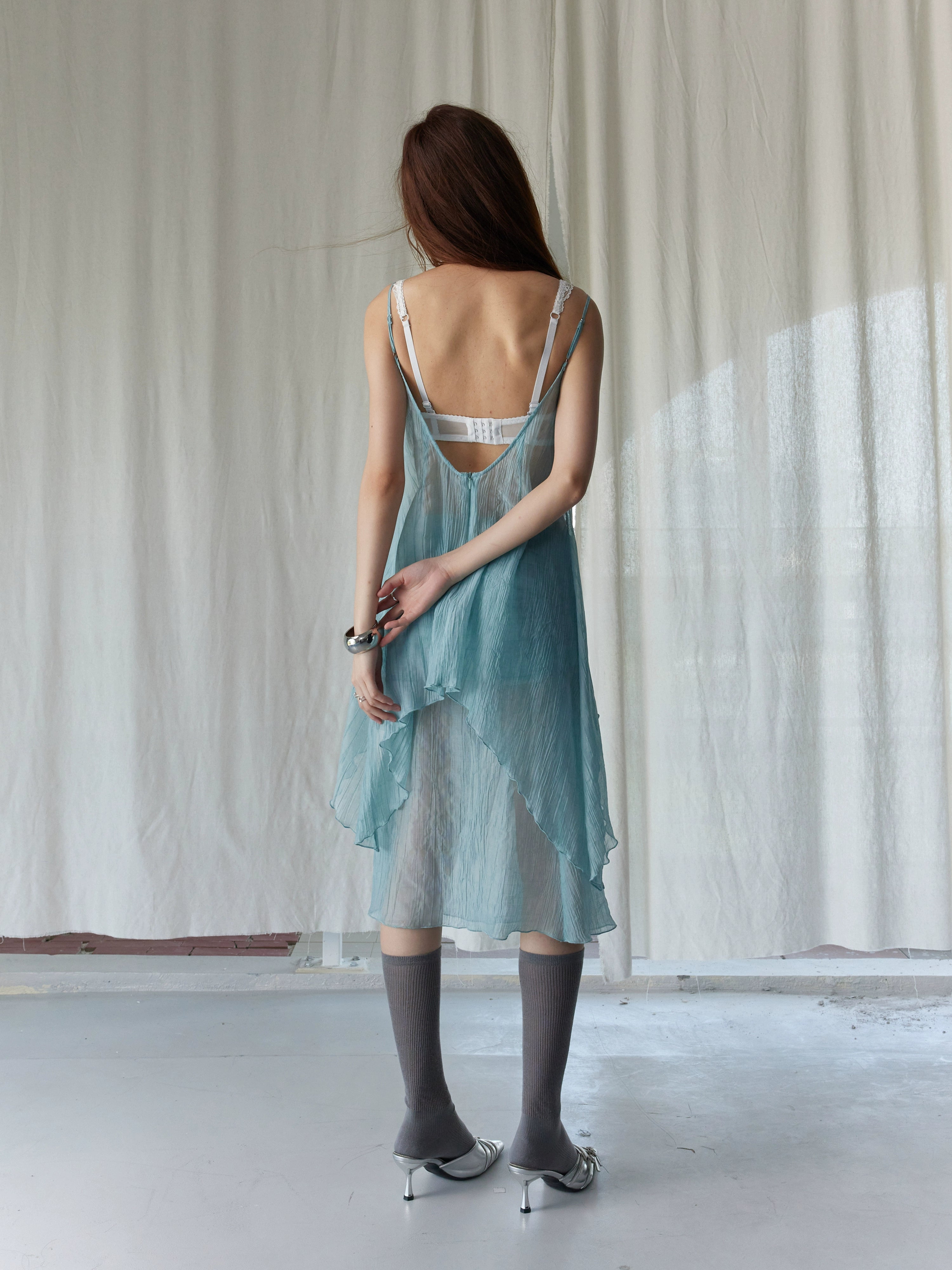 Mint Ruffle Set