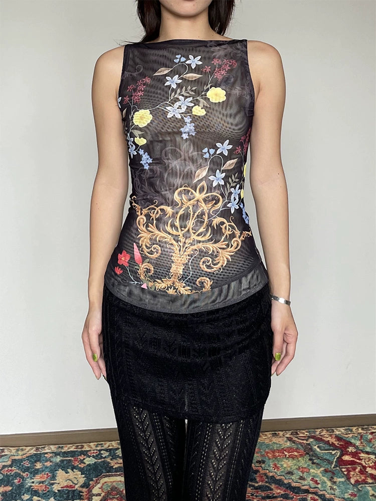 Beaded Dragon Vest