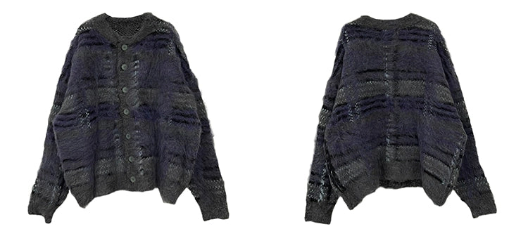 Nebula Mist Fuzzy Cardigan