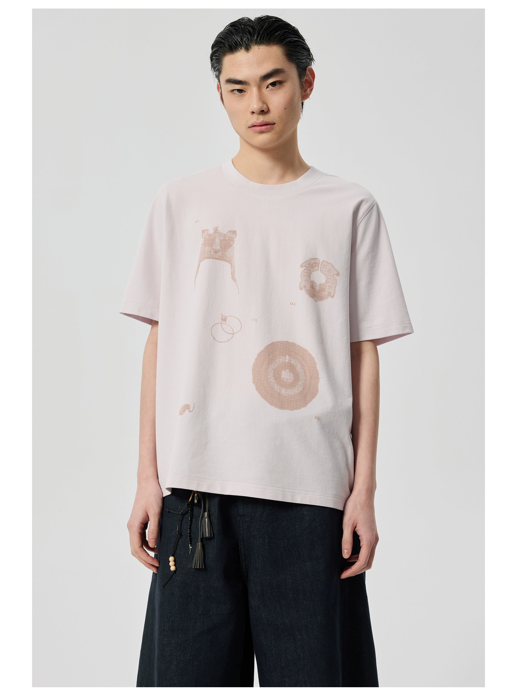Graphic Print Breathable T-Shirt