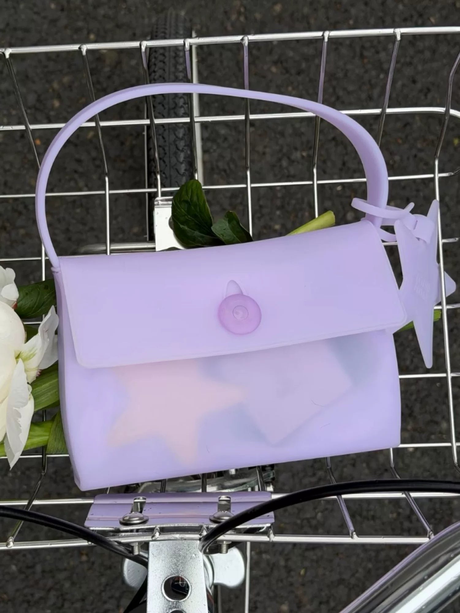 Translucent Star Jelly Shoulder Bag - view 3