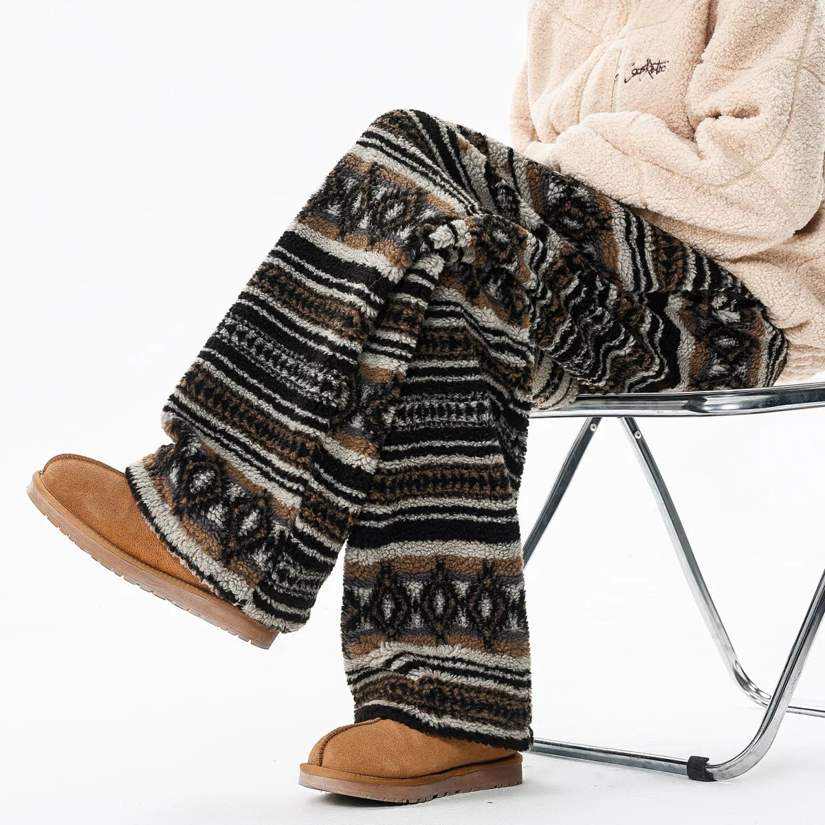 Ember Fairisle Fuzzy Lounge Pants