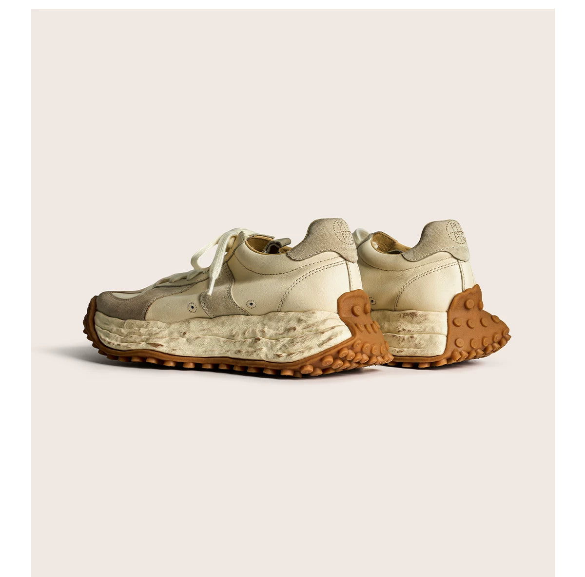 Retro Trail Leather Sneakers