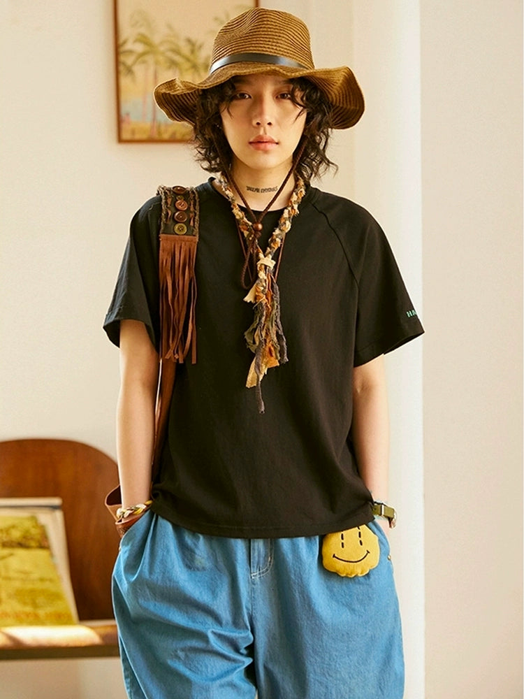 Octopusme boho chic raglan tee
