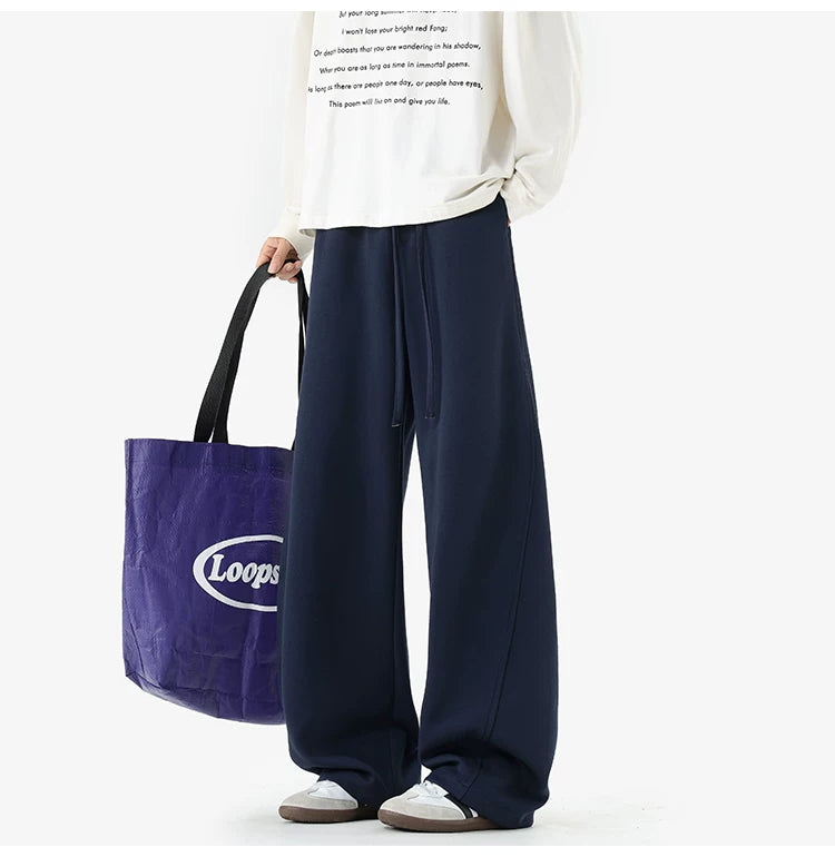Nimbus Drape Wide-Leg Sweatpants