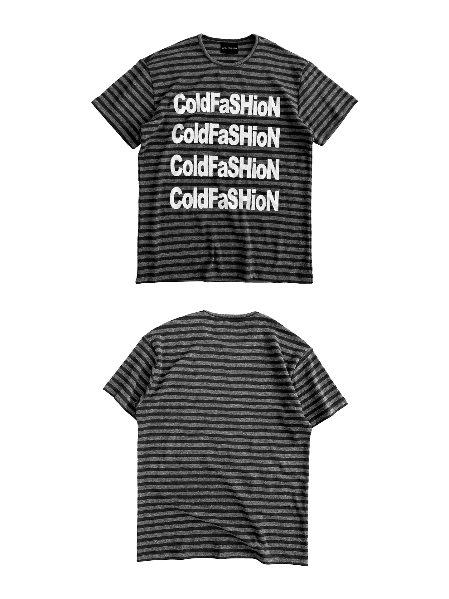 Quad Stripe Graphic Tee