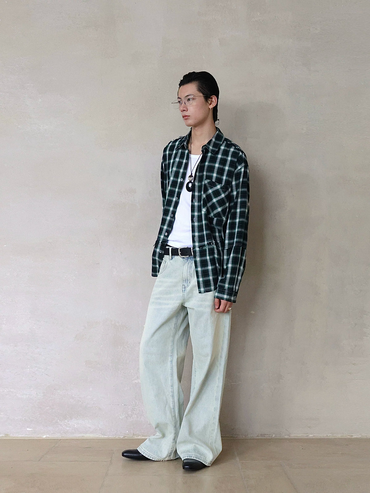 Frostfade Wide-Leg Denim Jeans