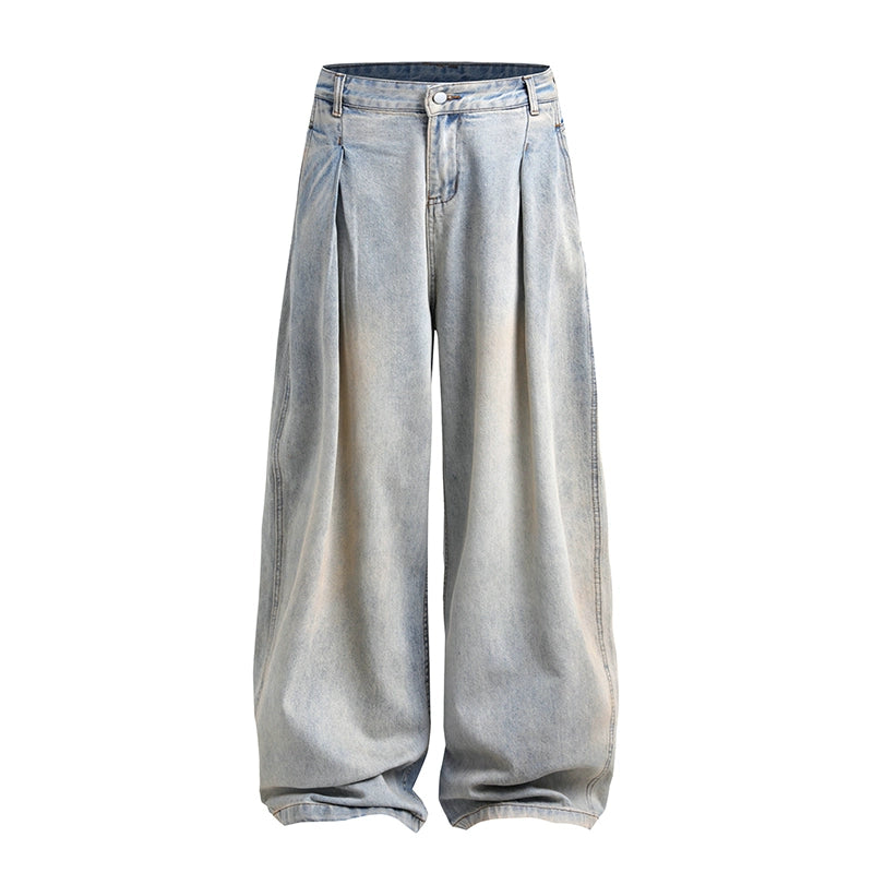 Glacier Drape Ultra Wide Jeans