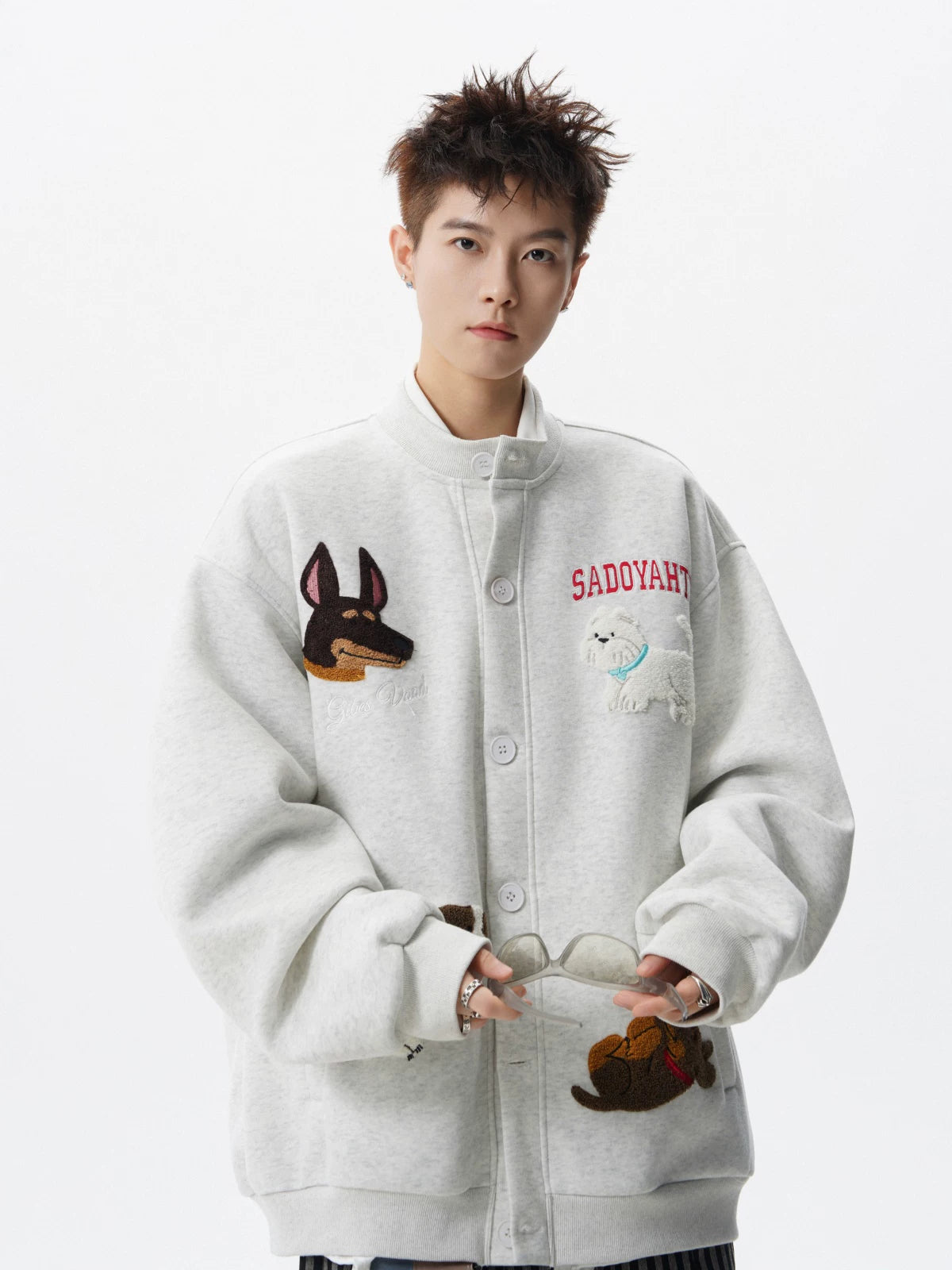 Puppy Parade Fleece Coach Jacket