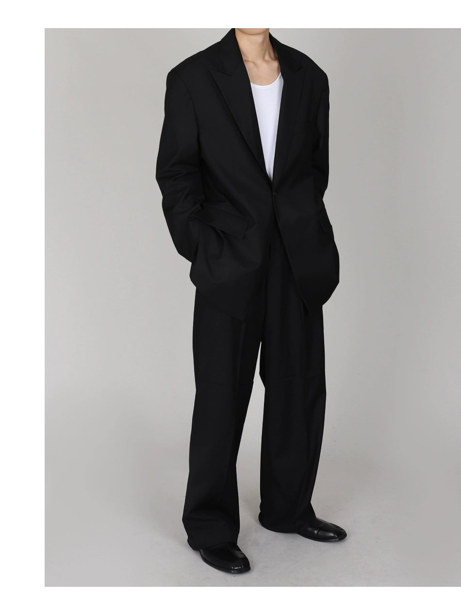 Oversized Relaxed Fit Suit and Trouser
