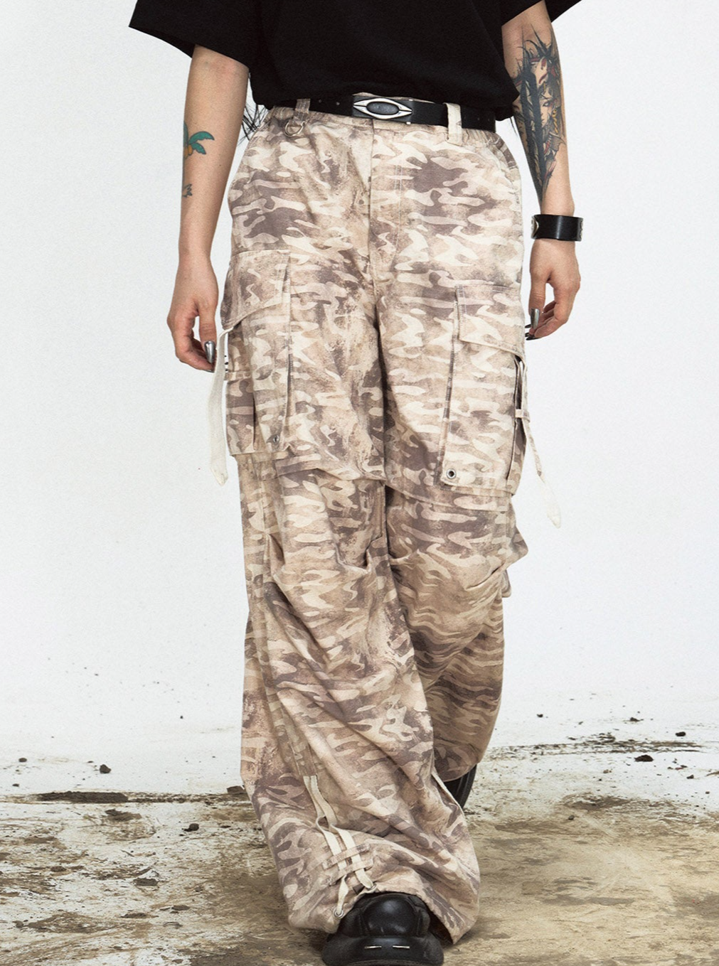 Men's Tie-Dye Drawstring Pants