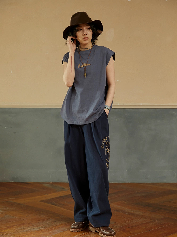 Octopusme TE-shirt sans manches minimaliste