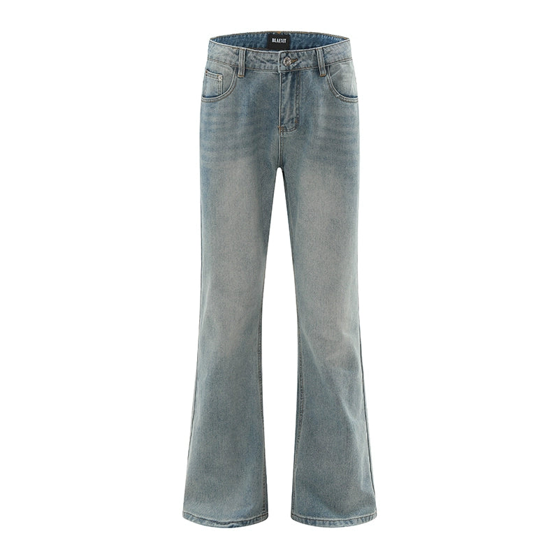 Noir Timberline Straight Jeans