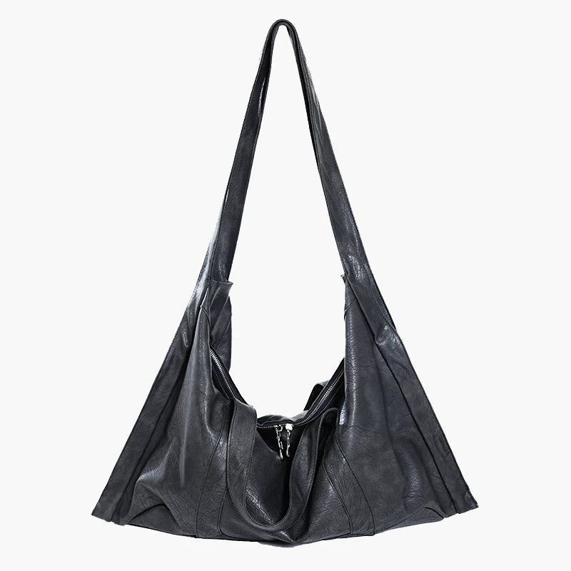 Shadow Drape Triangle Tote