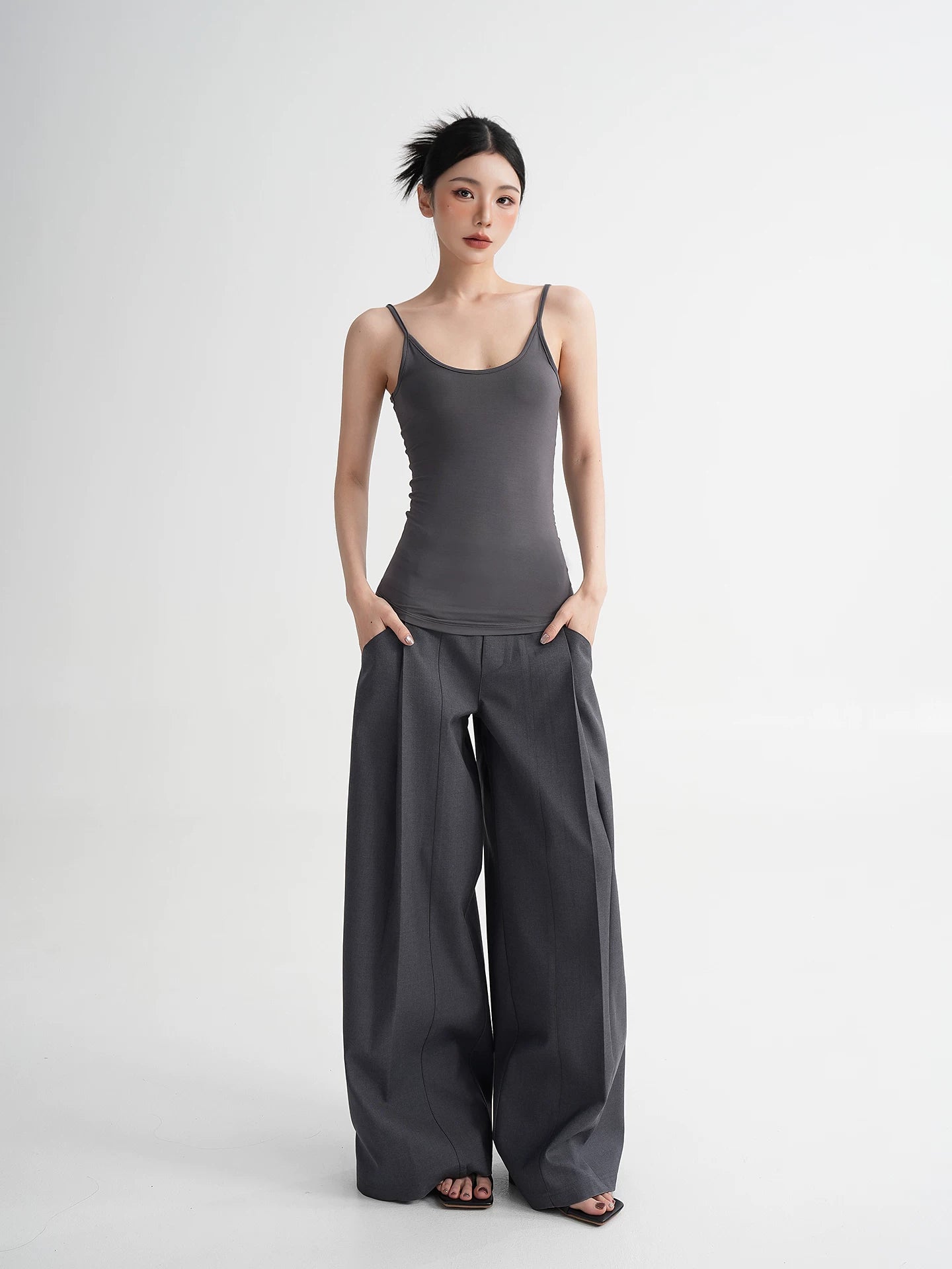 Aura High-Rise Tailored Pants