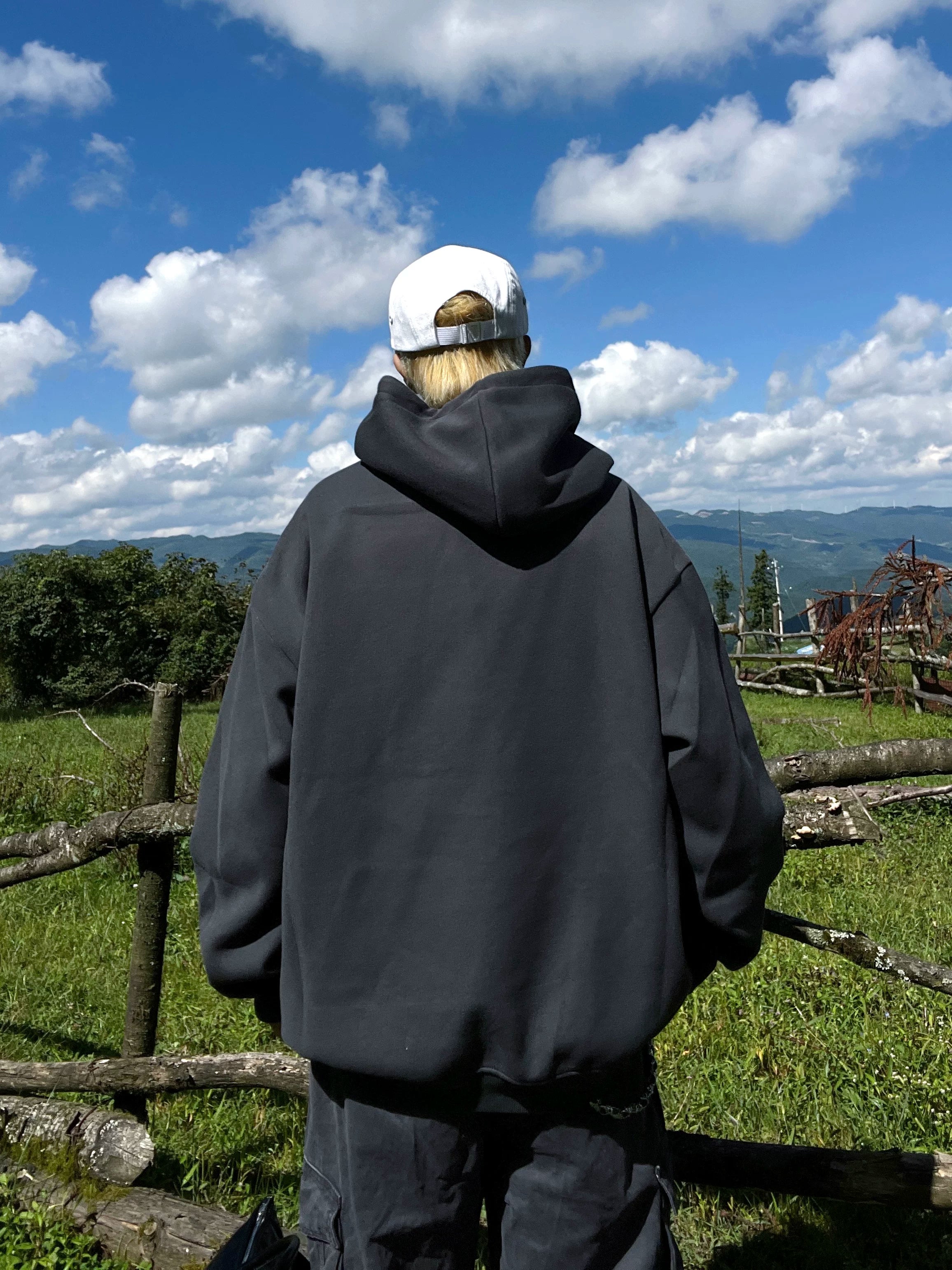 Frontier Bar Oversize Hoodie