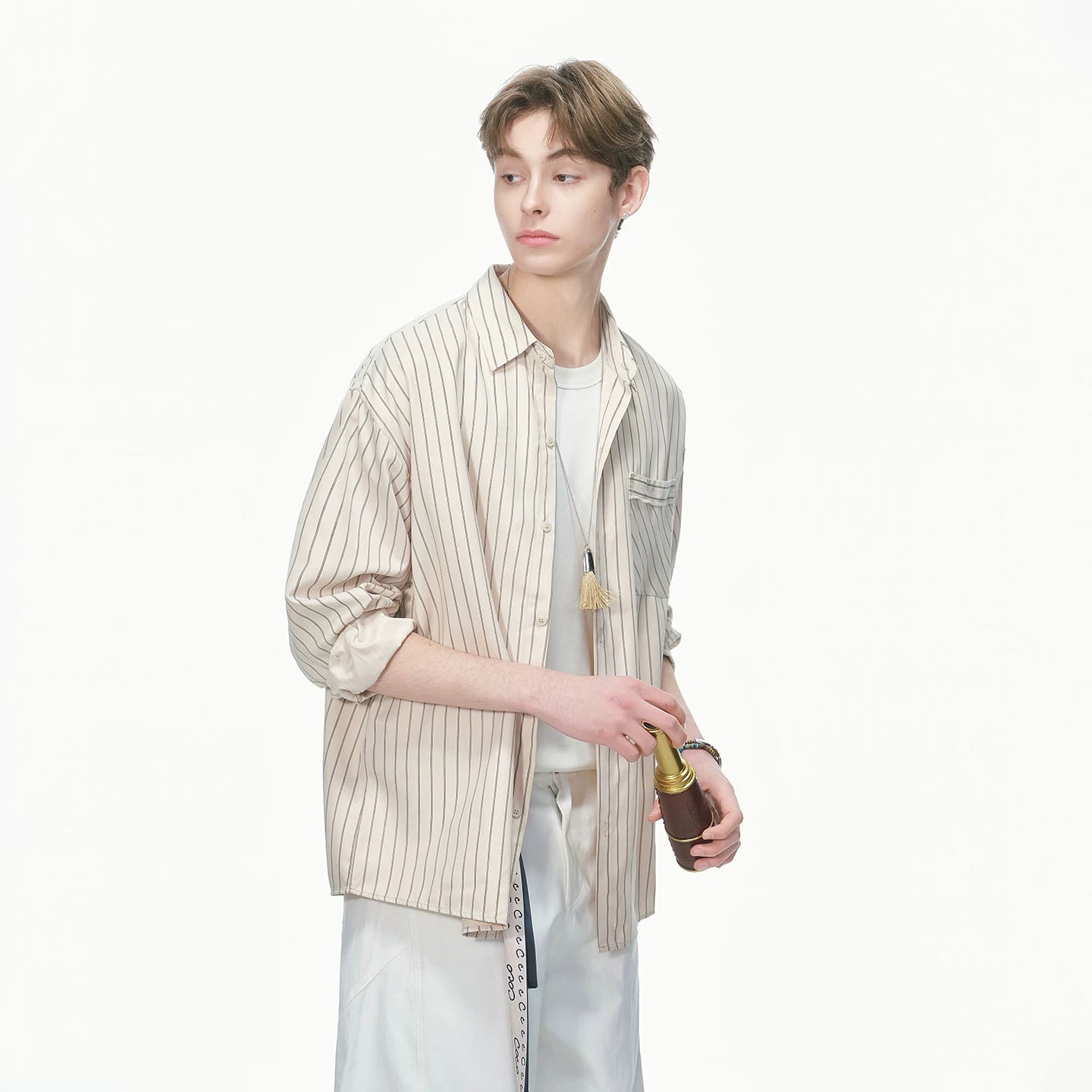Coastline Vertical Stripe Easy Shirt