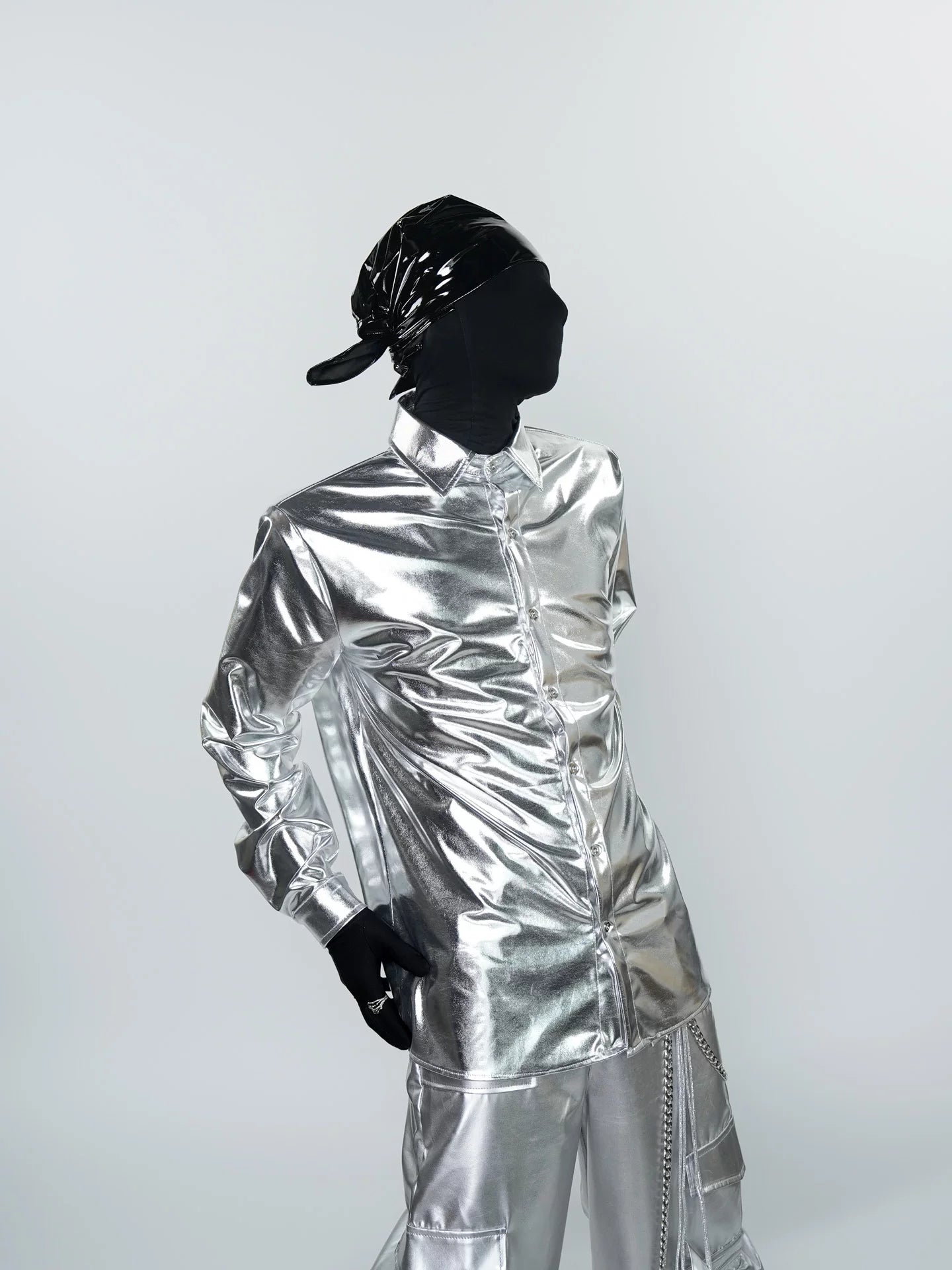 Lunar Signal Liquid-Metal Shirt
