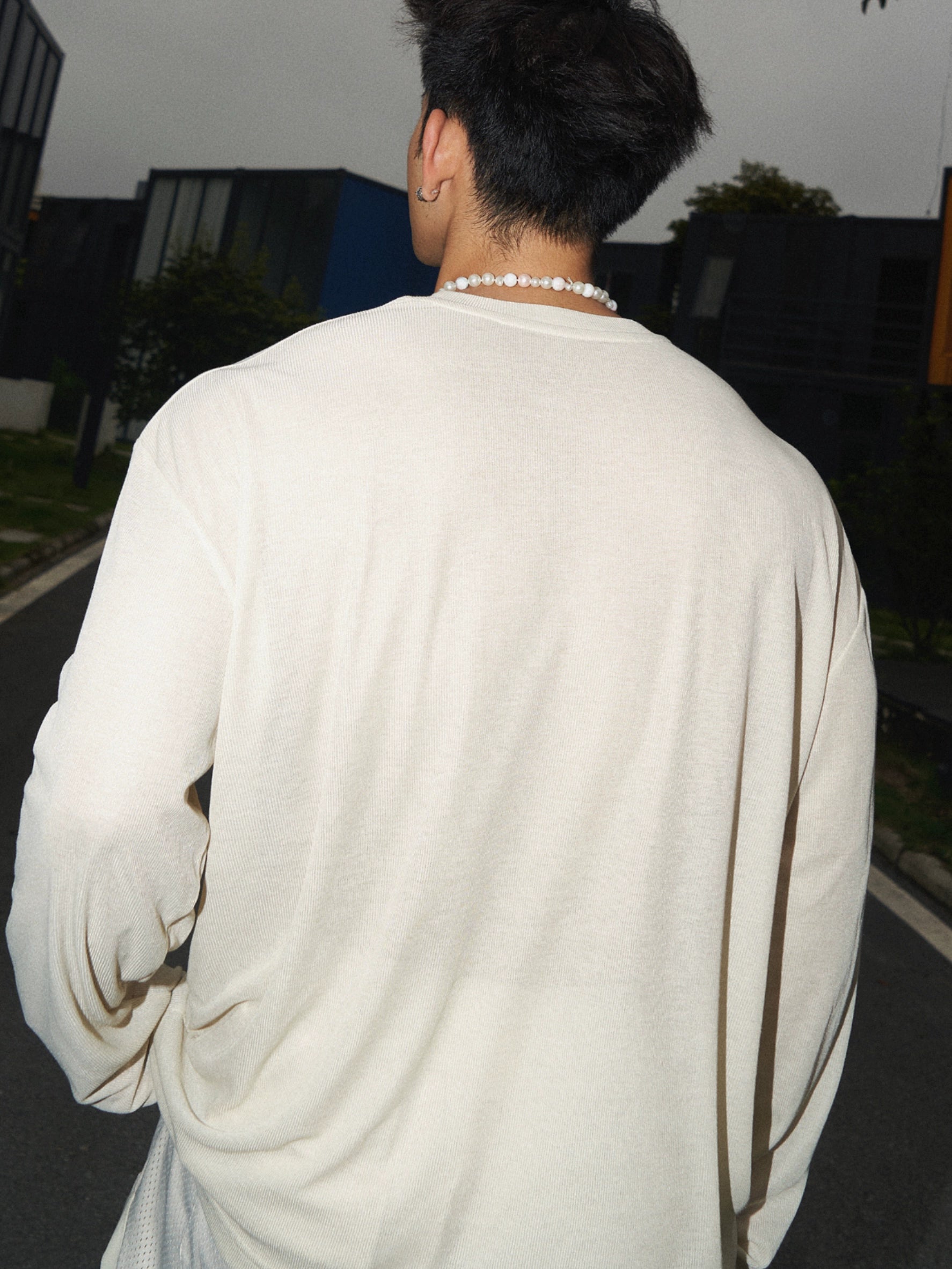Graphic Slogan Long Sleeve