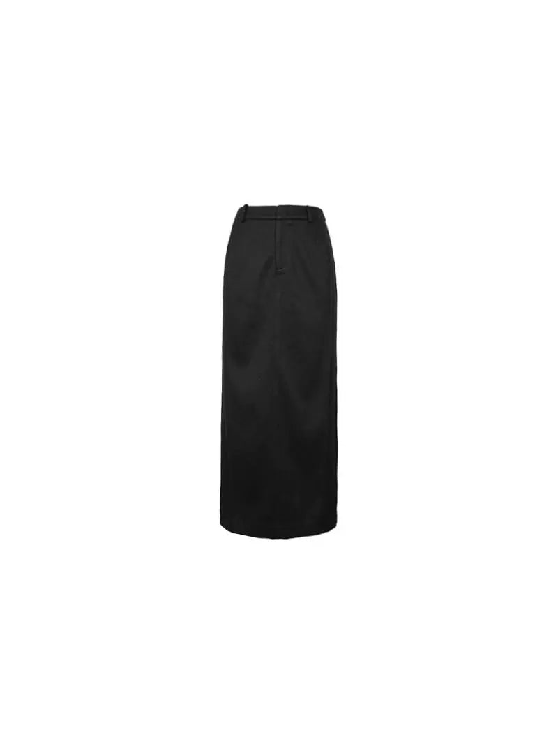 Luxury High-Waisted Maxi Skirt