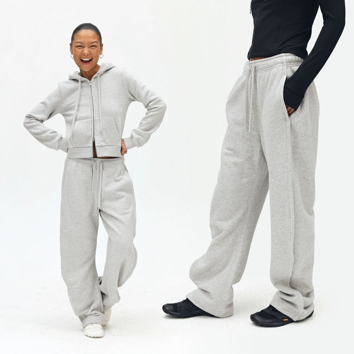 Twill Drawstring Sweatpants
