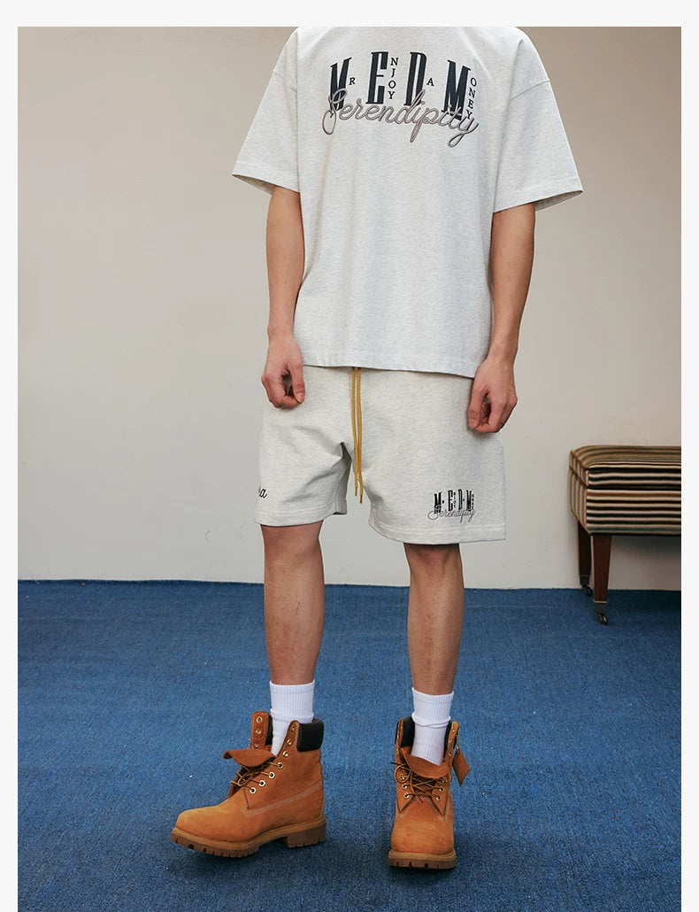 Metroline Drop-Crotch Sweat Shorts