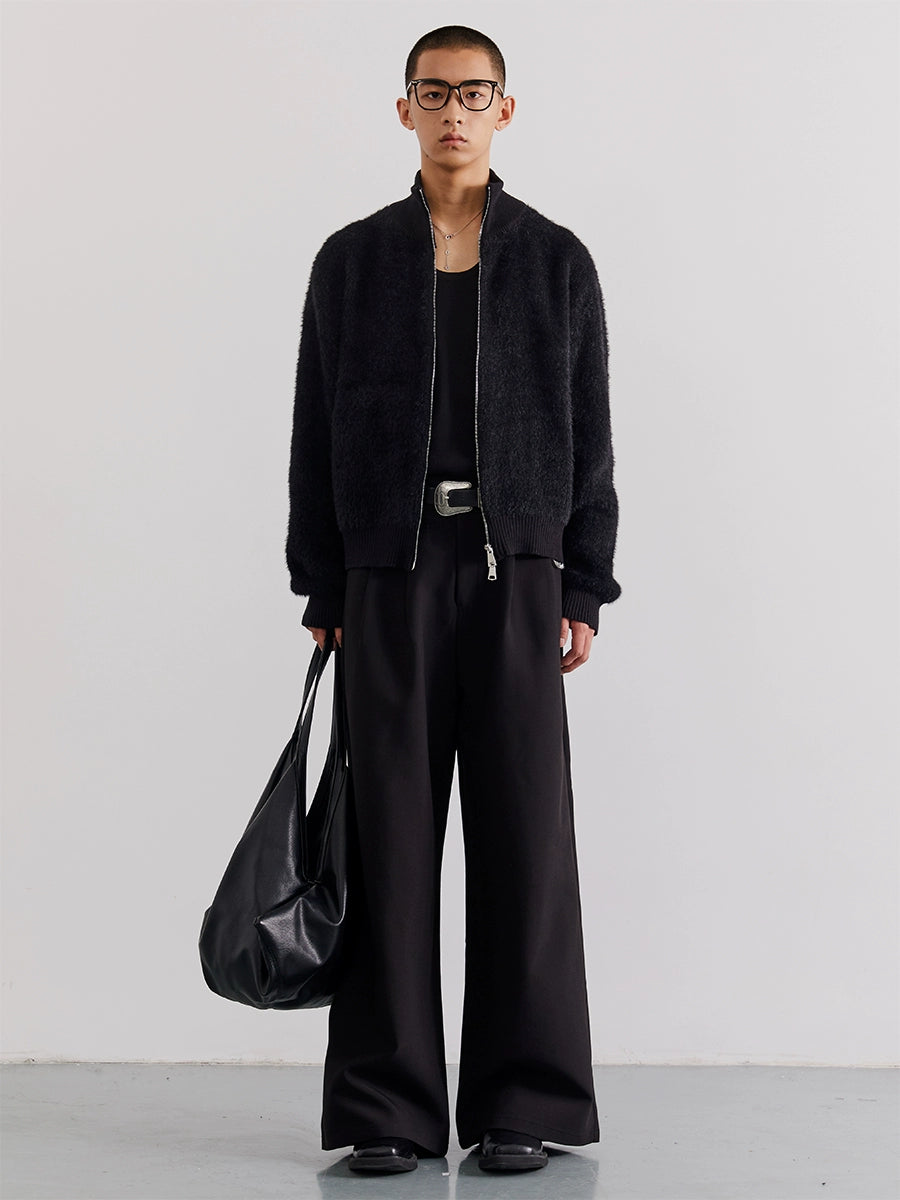 BlushCloud Zip Fleece Cardigan