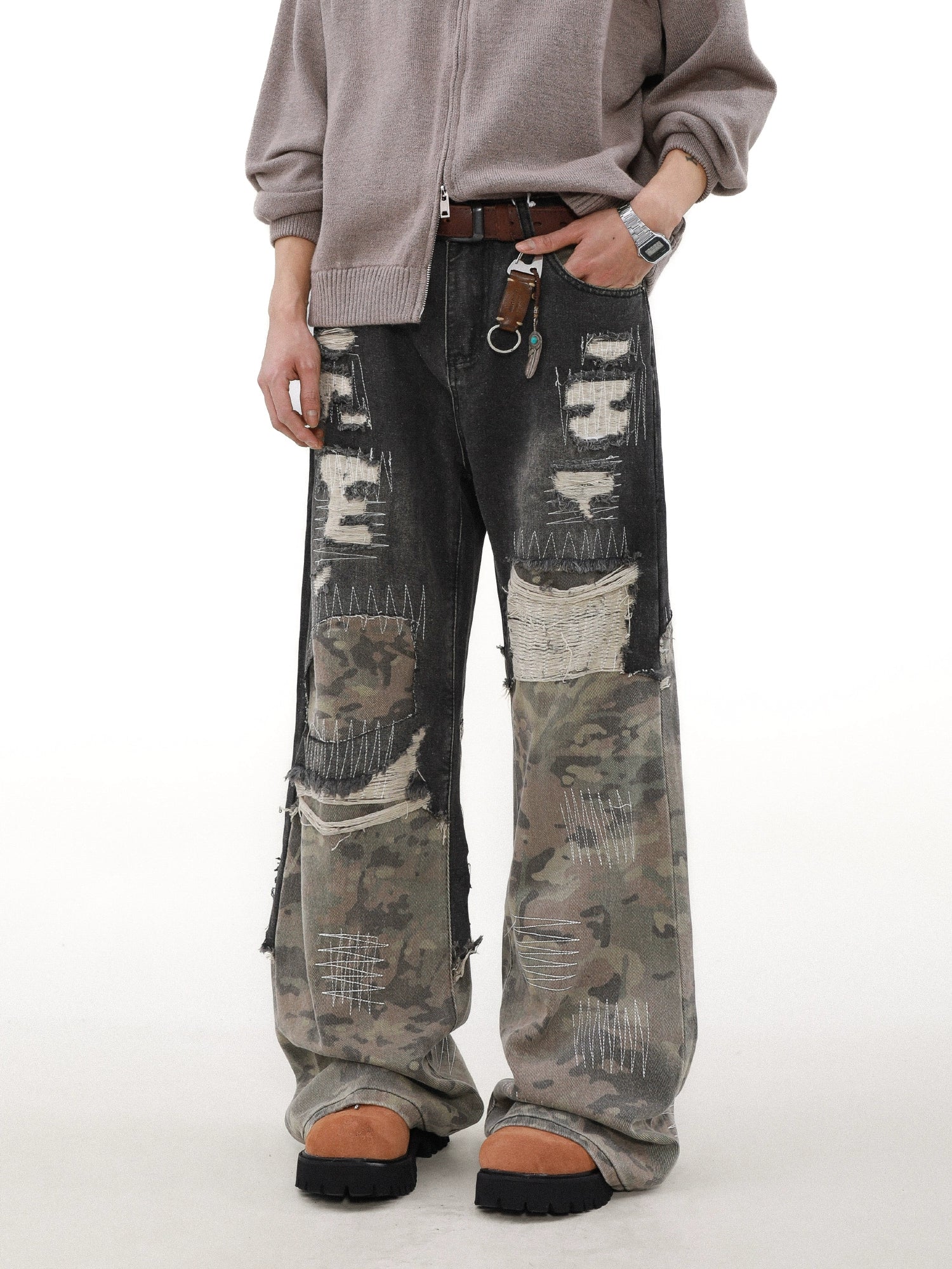 Warpatch Camo Splice Cargo Jeans