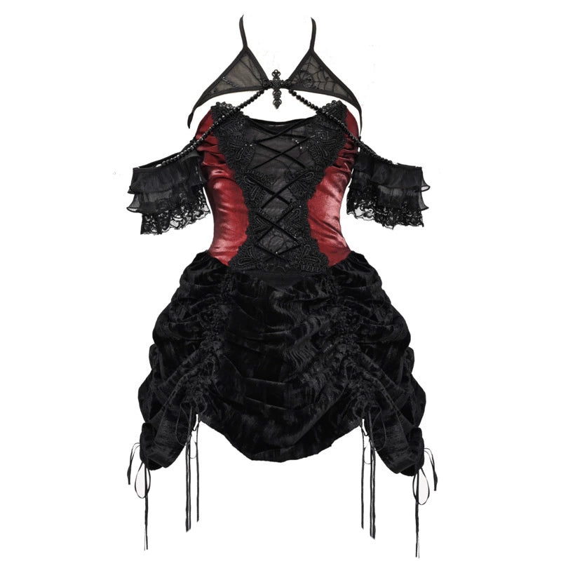 Gothic Victorian Corset Dress