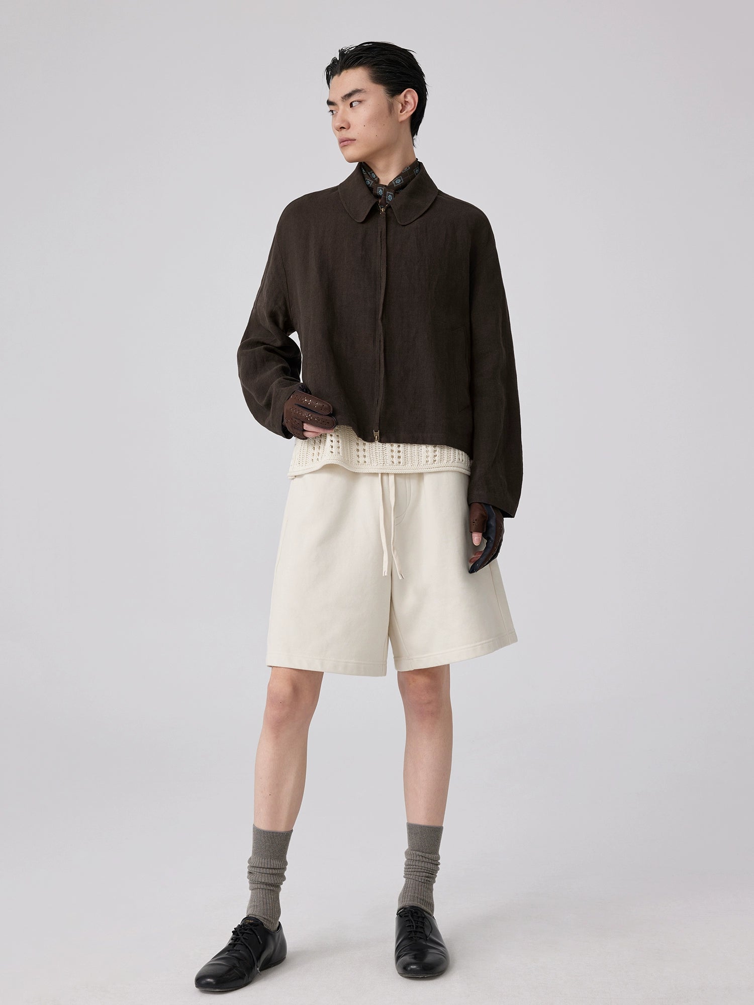 Unisex Casual Drawstring Lounge Shorts