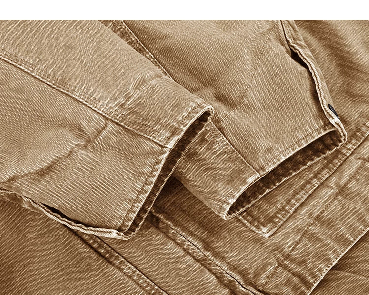 Two-Tone Quarry Collar Work Jacket