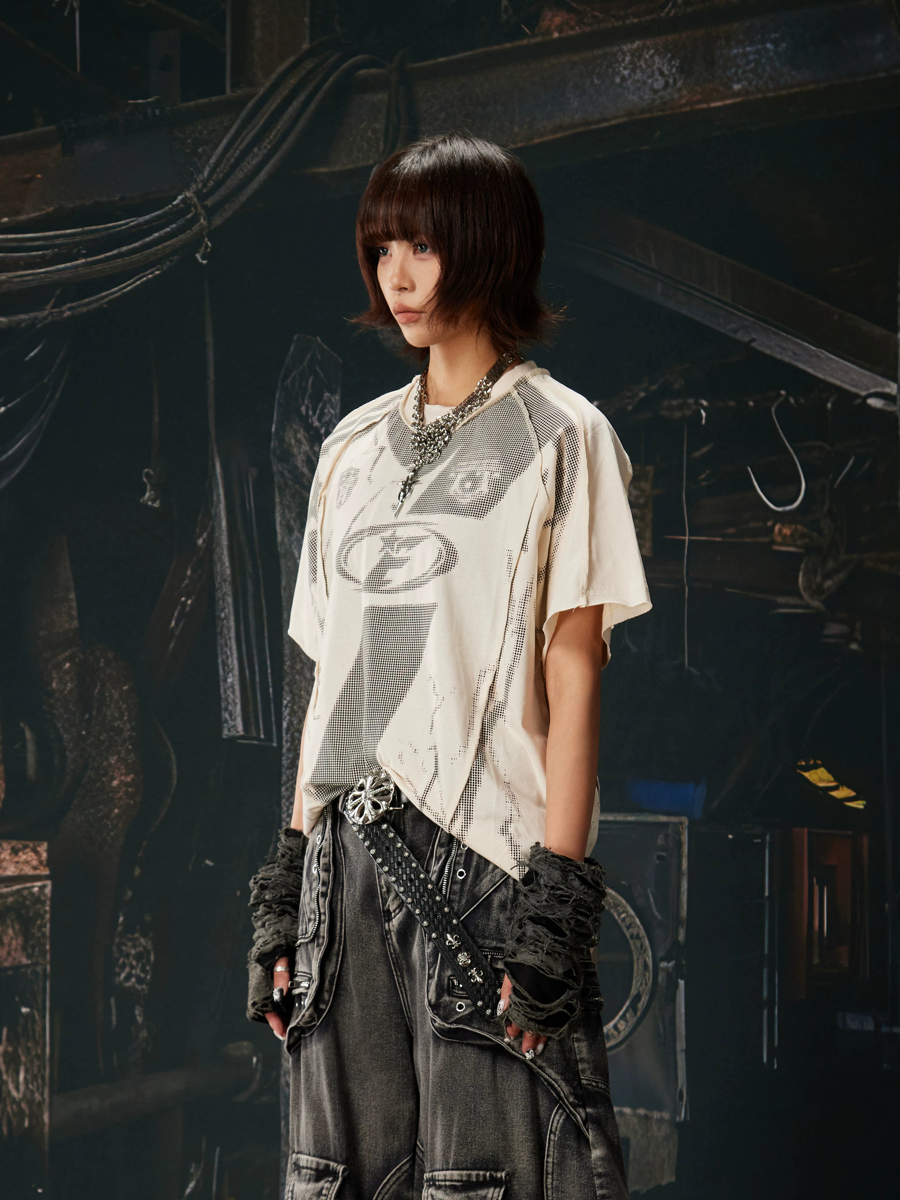Fractured Legend 23 Tech Knit Jersey Tee