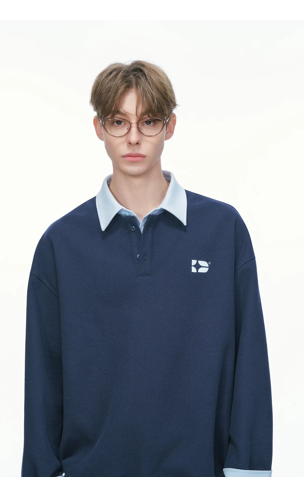 Varsity Collar Rugby Sweatshirt