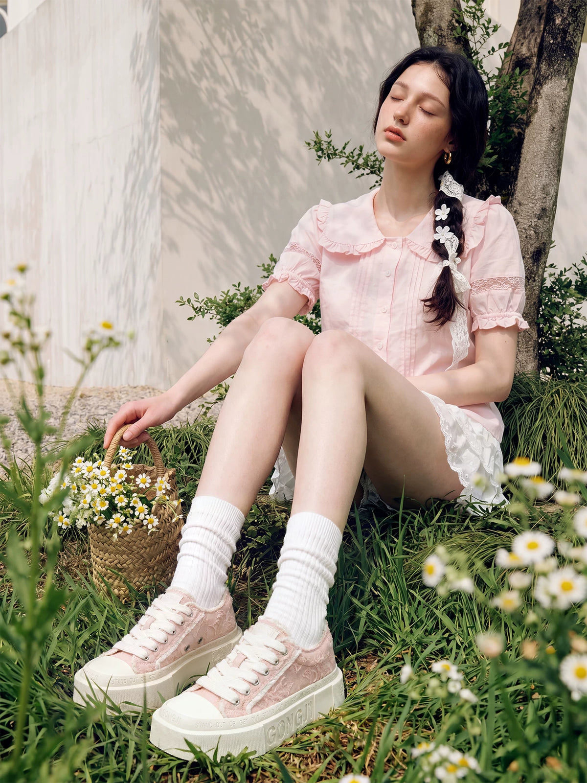 Fraycrest Platform Canvas Sneakers