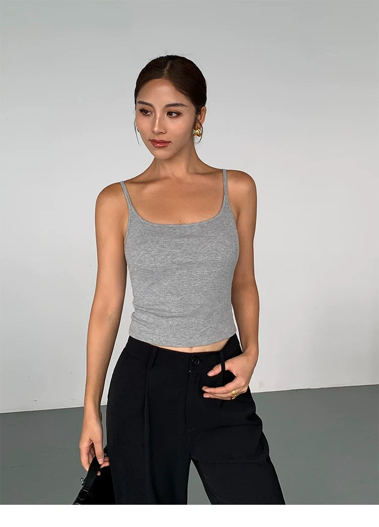 Rhythm Basics Fitted Cami Crop Top