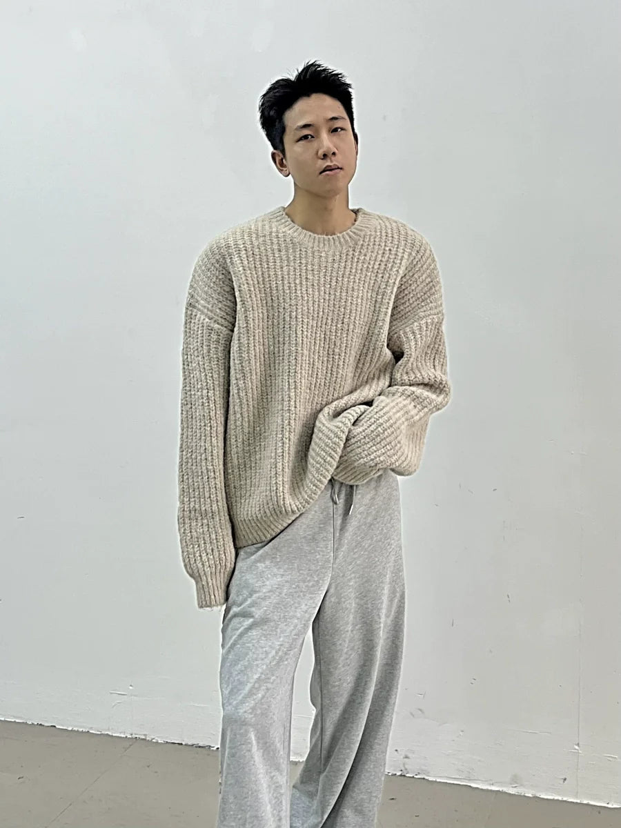 Noir Ridge Chunky Knit Sweater