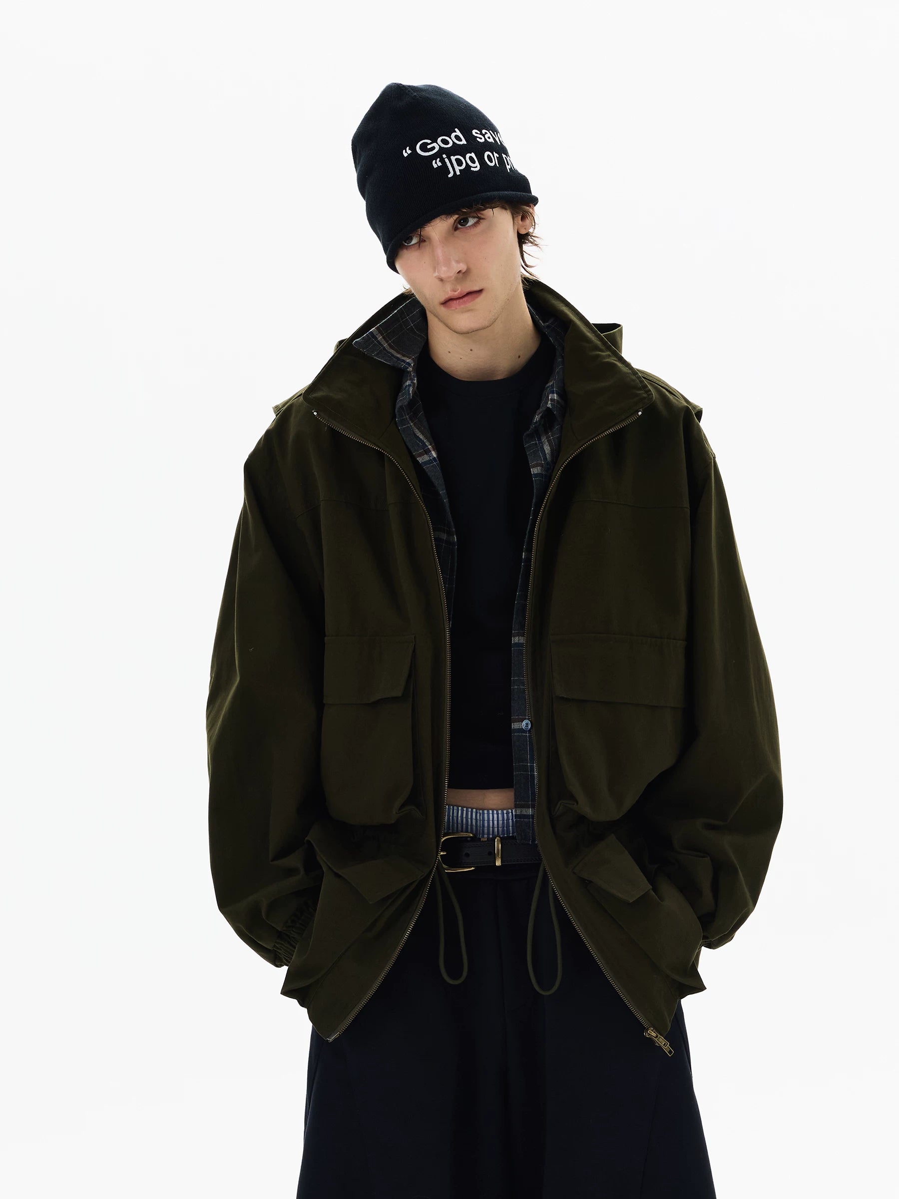 Midnight Signal Utility Zip Parka