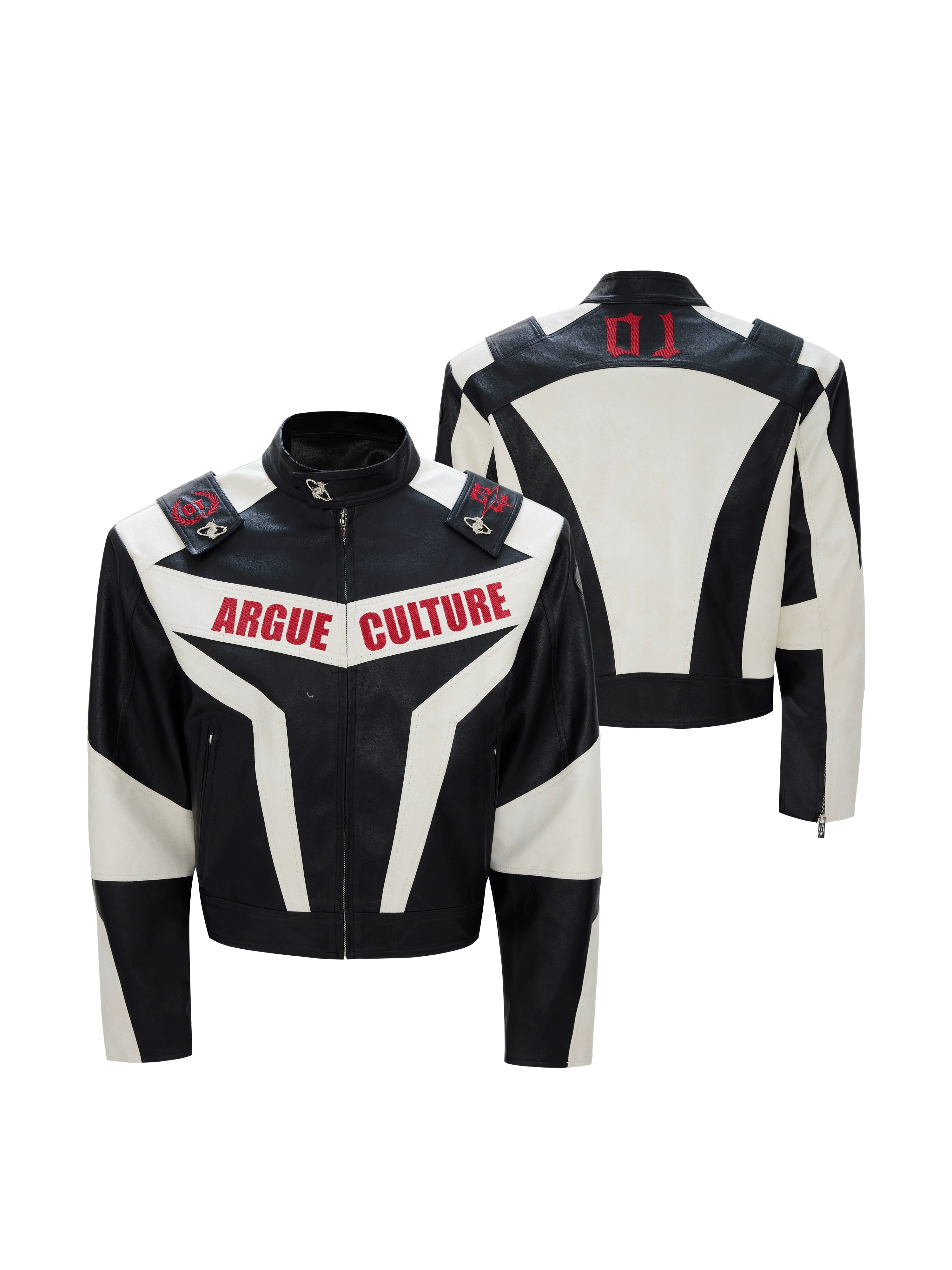 Velocity Stripe Moto Jacket