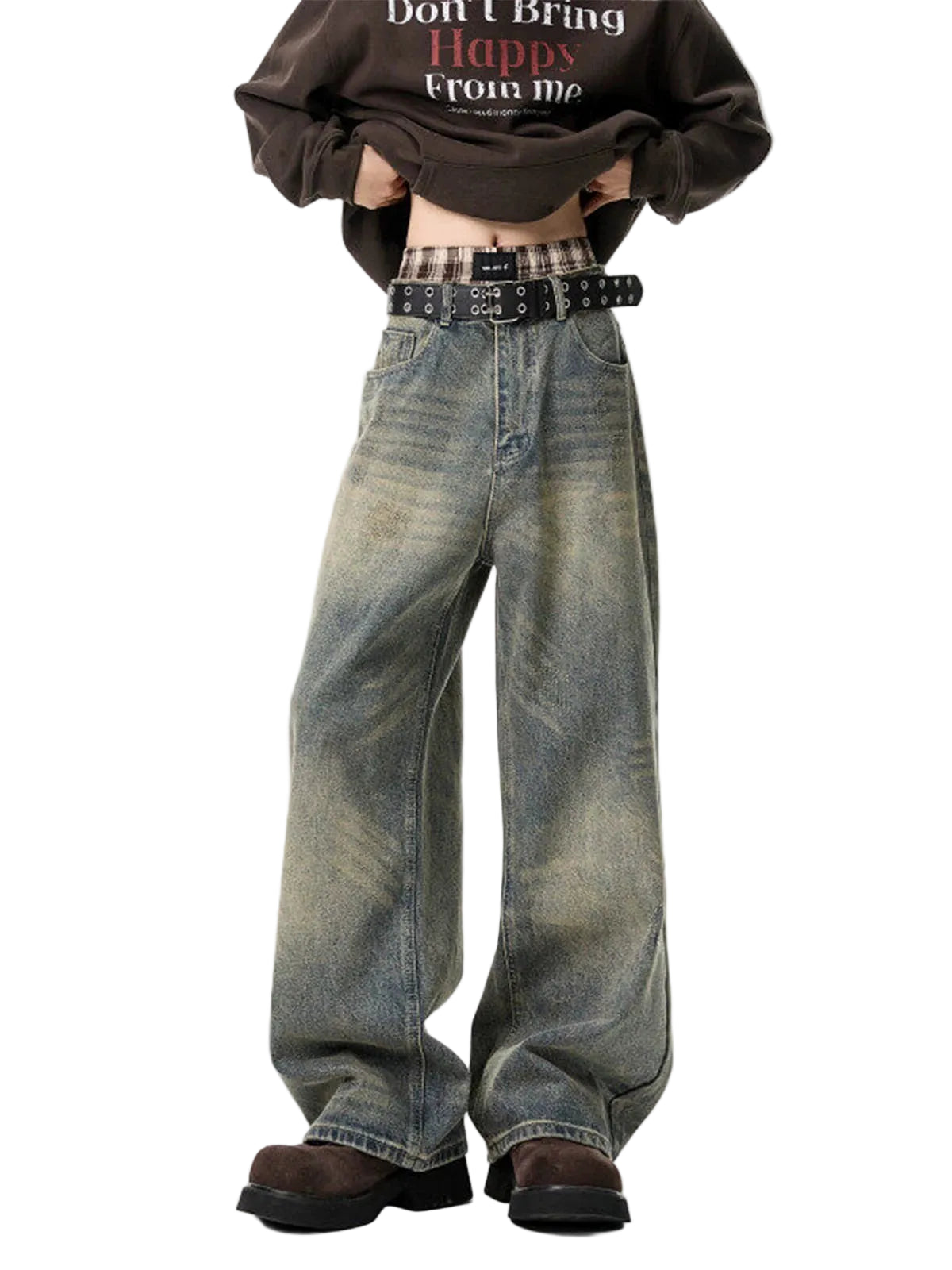 Rust Fade Vintage Wash Jeans