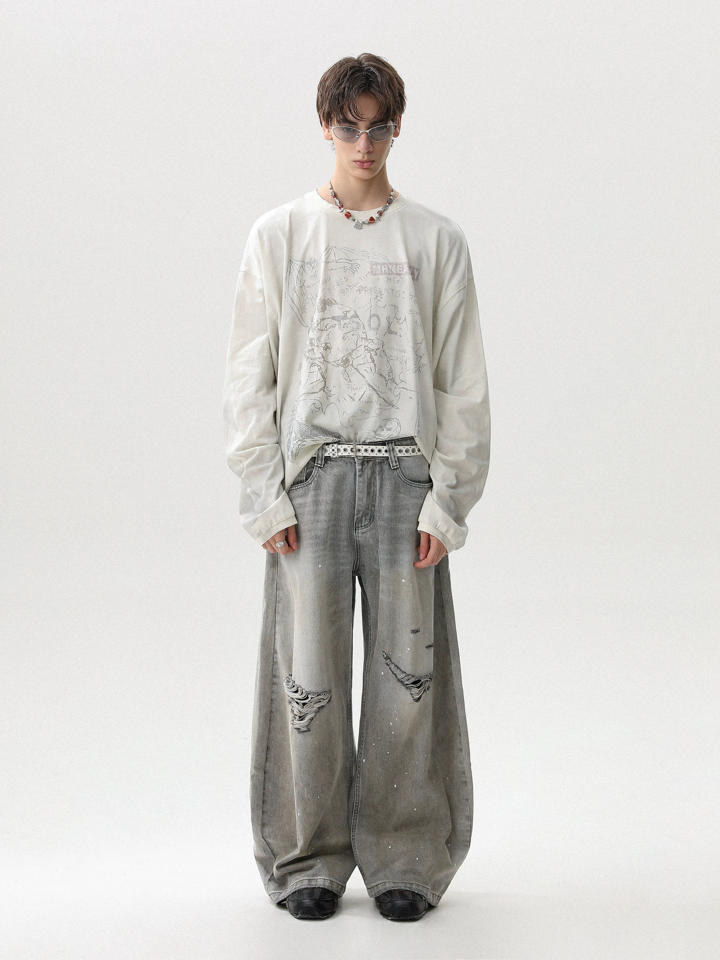 Mythic Map Sketch Long Sleeve