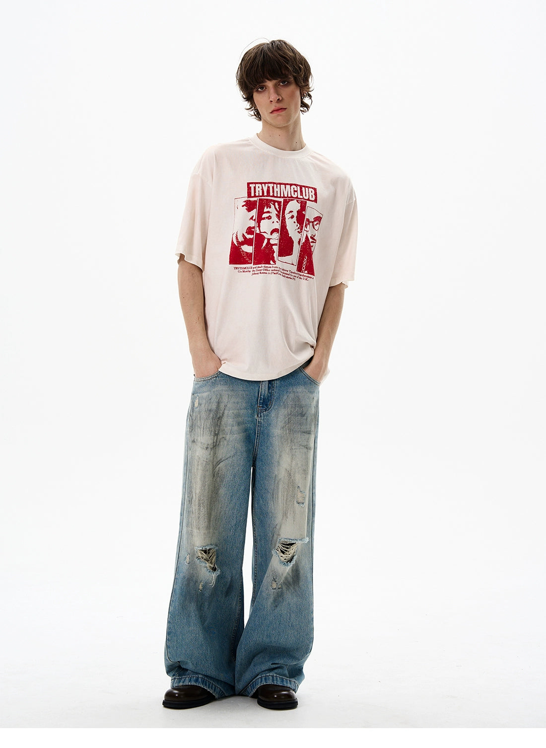 Graphic Statement Band T-Shirt