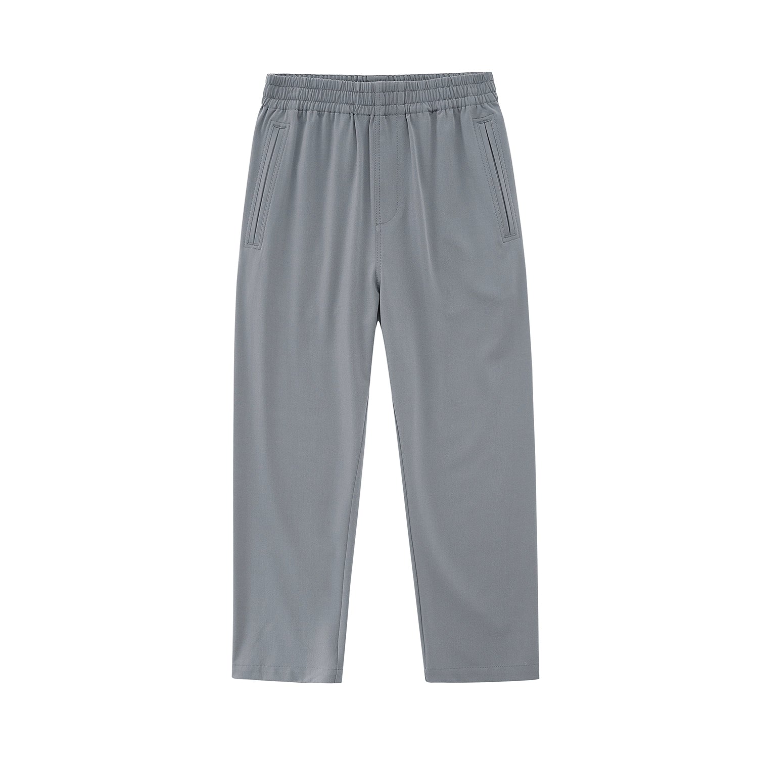Pantalones de cintura elástica sin costura lateral