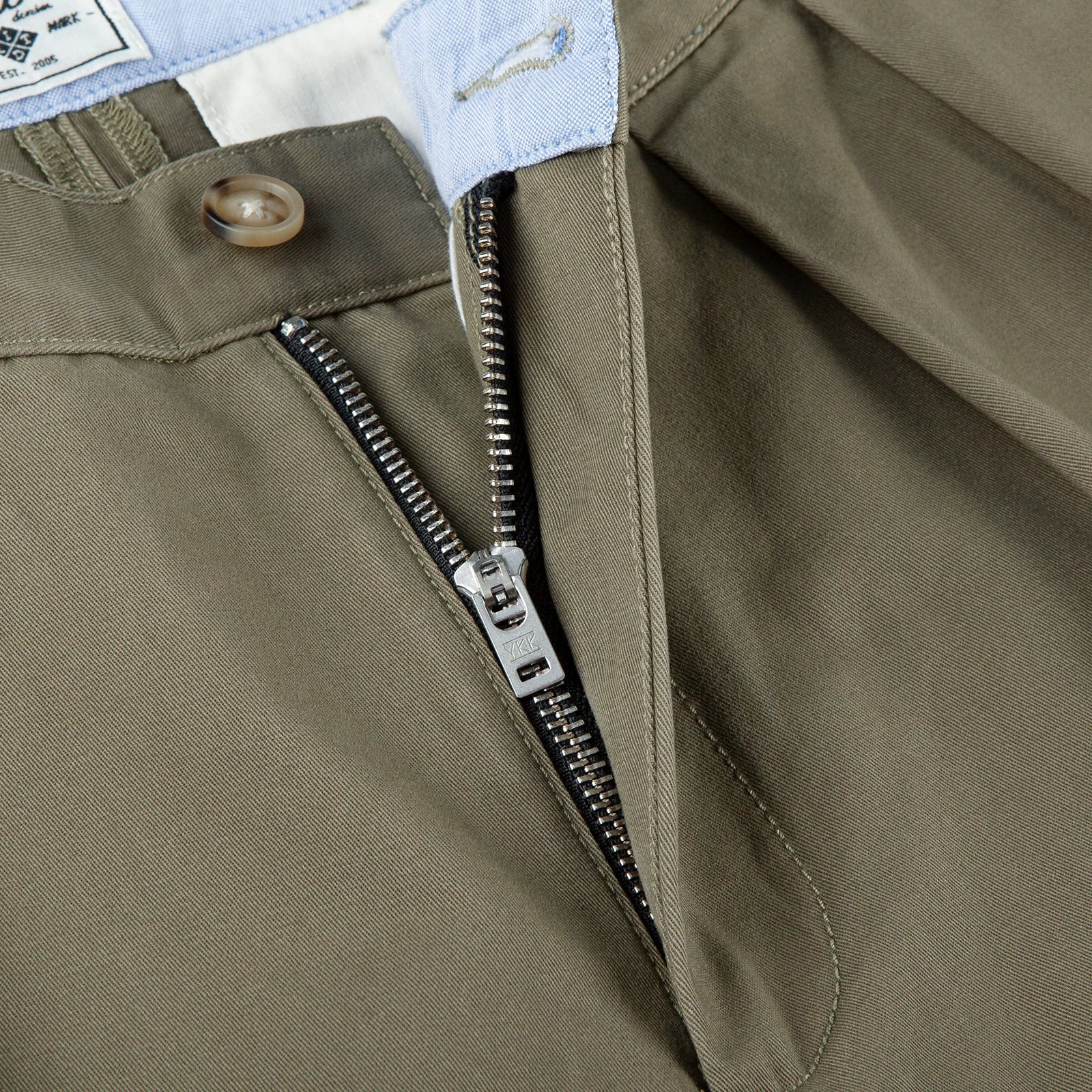 Heritage Taper Pleated Chino Trousers