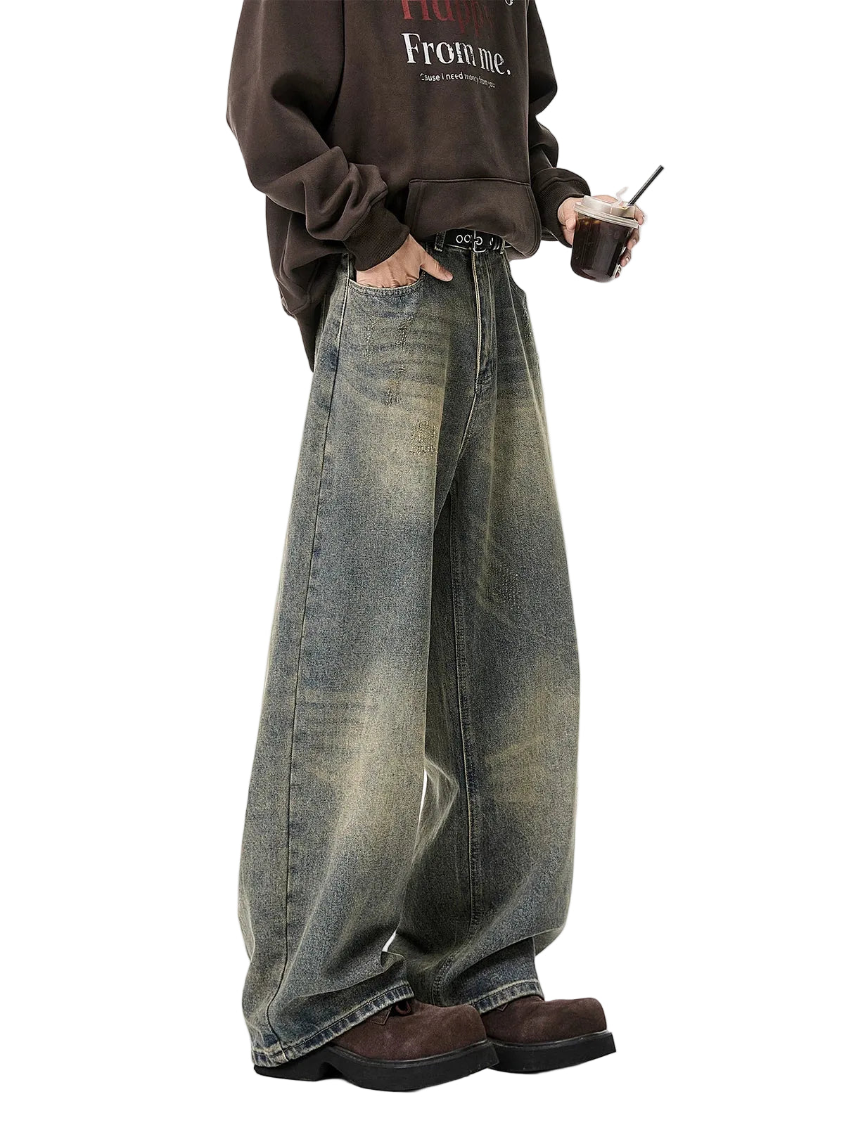 Rust Fade Vintage Wash Jeans