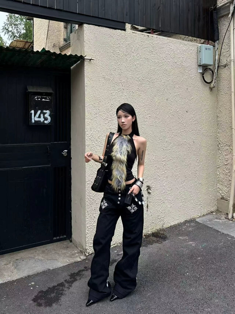 Millennium Glyph 2000s Flare Jeans